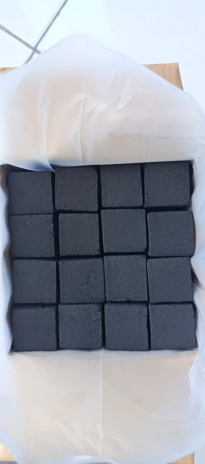 Premium Selected Charcoal Cube Quality